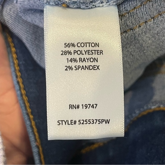 The Pioneer Woman Pull-On Dark Wash Blue Denim Jeggings Size S - Picture 15 of 16